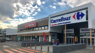 Winkel bij Carrefour én steun KSK Beveren